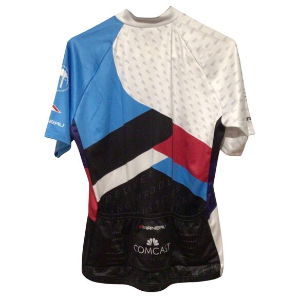 Garneau Comcast Women's Full Zip Cycling Jersey Shirt Size XL Team Apparel NWT - Picture 2 of 6